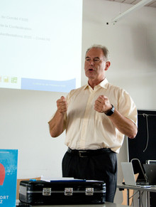 Franz Häfliger, Verantwortlicher Wettkampfsport im Vorstand des SVPS (Bild: Cornelia Heimgartner)