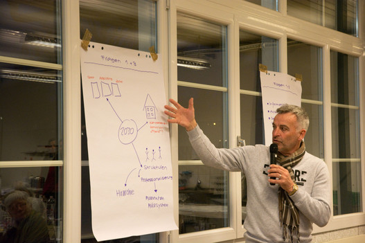 Engagierte Vertreter der Mitgliederverbände diskutierten über die Zukunftsstrategie des SVPS. (Foto: SVPS/C. Heimgartner)