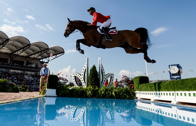 FEI World Equestrian Games™ Tryon USA Steve Guerdat of Switzerland on BiancaPhoto FEI/Martin Dokoupil