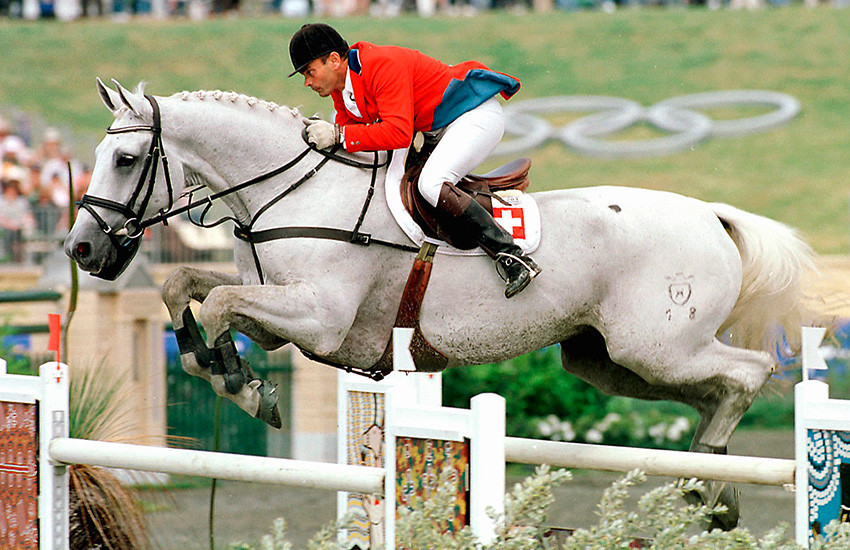 Willi Melliger et l’inoubliable Calvaro ont remporté l’argent olympique en 1996 à Atlanta et ils ont ainsi rendu le saut d’obstacles populaire dans toute la Suisse. (Photo: Jan Gyllensten) 