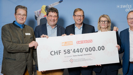 Contribution record pour le sport suisse
